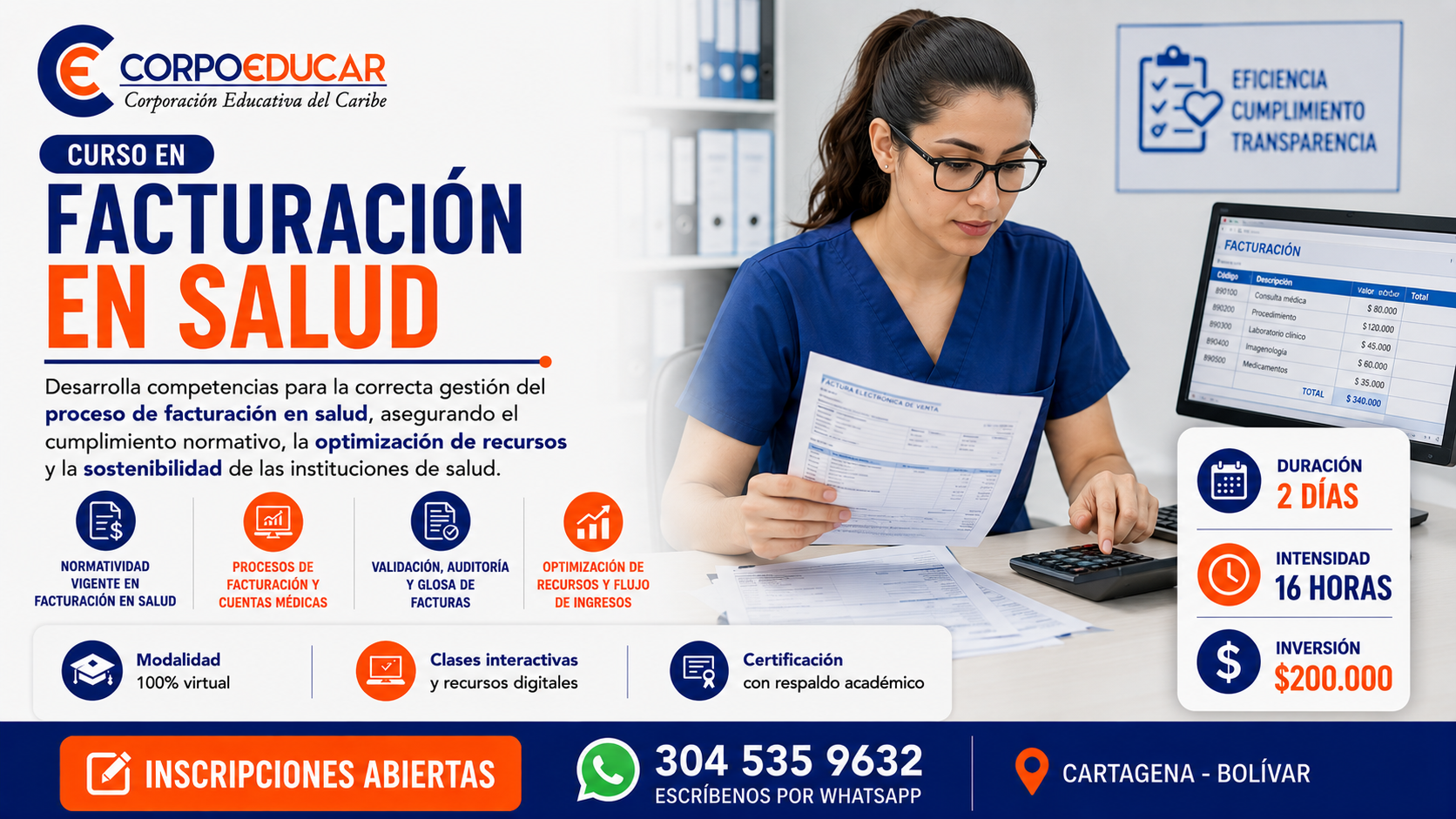 Curso de Facturación en Salud