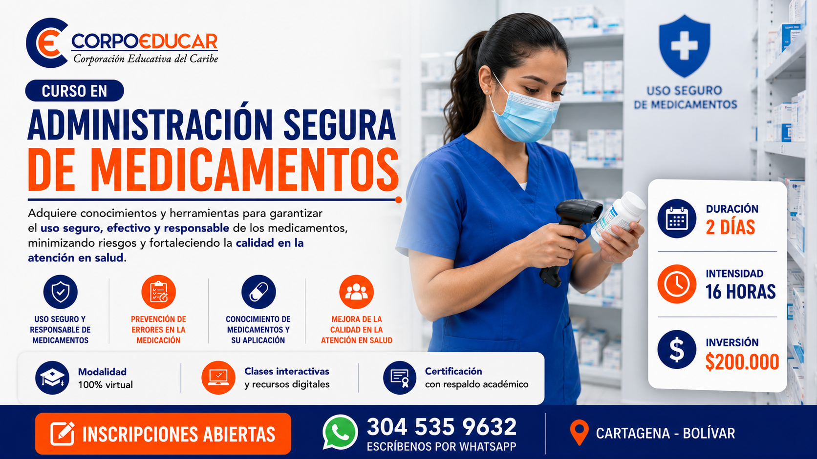 Curso de Administración Segura de Medicamentos