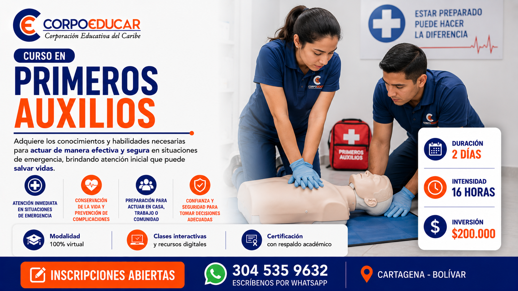 Curso de Primeros Auxilios Básicos